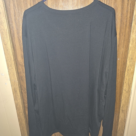 Men's Black Long Sleeve Shirt - Picture 3 of 4